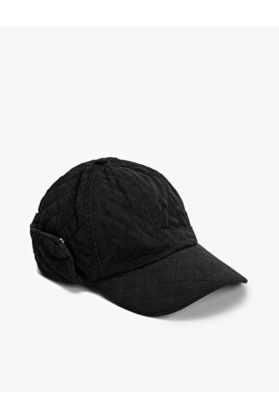Koton Quilted Cap Hat