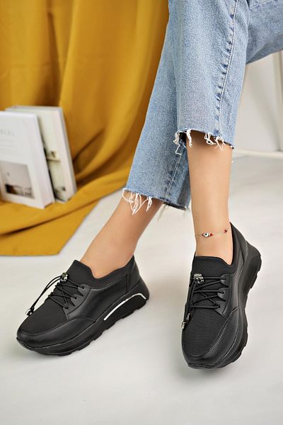 Aymood Black Skin Stretch Stone Pantofi de balerină cu talpă anti-alunecare, eleganti, confortabili, de zi cu zi