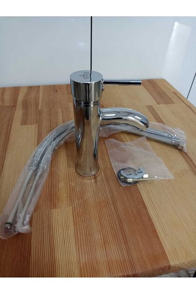 Kurna Chrome Lavobo Faucet Set