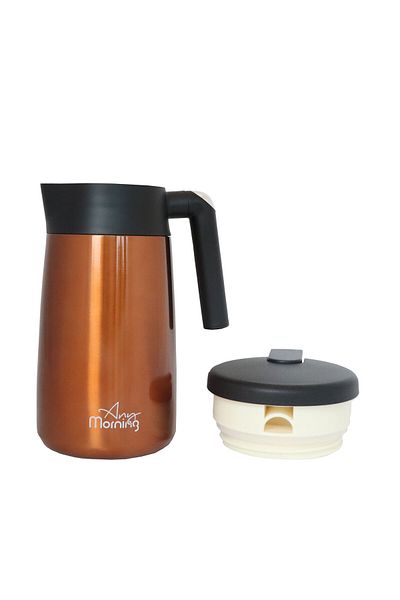 Any Morning Thermos Isolierkanne, Kupfer
