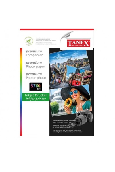 Tanex A4 Premıum Fotoğraf Kağıdı 150gr 210x297mm 25'li