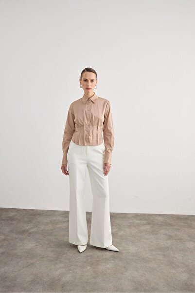 rue Пъстра риза с детайли