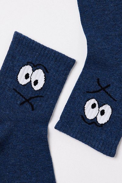Katia&Bony Șosete Face Socket BLUE