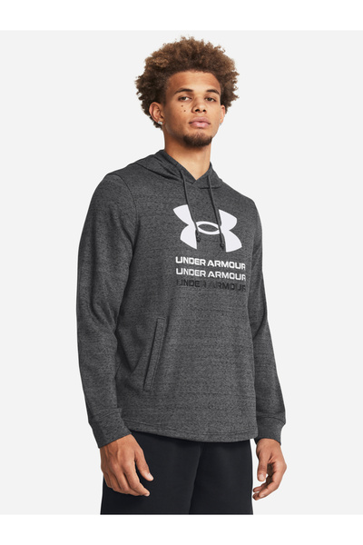 Under Armour Rival Terry Grafik Kapşonlu