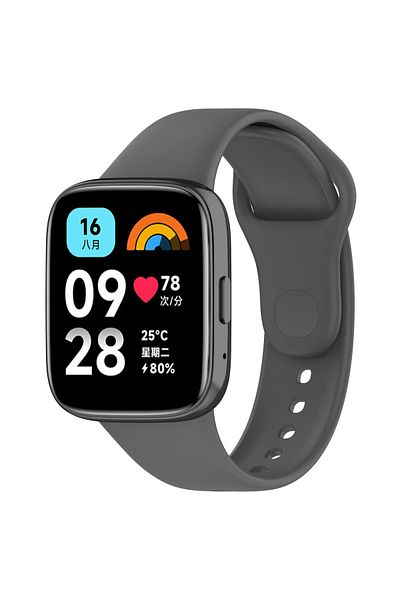 Fibaks سوار ساعة ذكية متوافق مع Xiaomi Redmi Watch 3 Active، حزام من السيليكون الناعم
