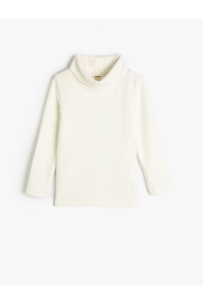 Koton Basic T-Shirt Long Sleeve Turtleneck