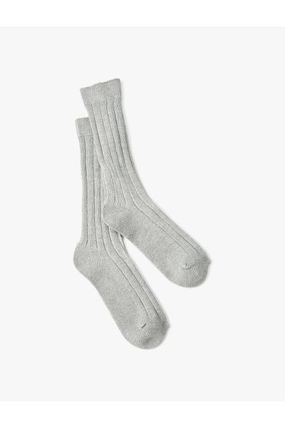 Koton Long Sock Socks Thick Textured