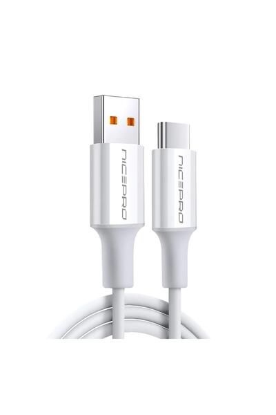 NPO UTC20 45W 2m TPE USB to Type-C Hızlı Şarj ve Data Kablosu