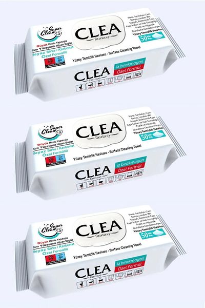 CLEA Surface Cleaning Towel 3 Pack of 100