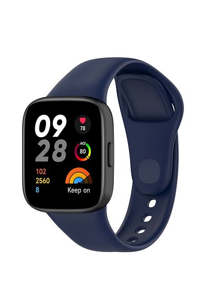 Fibaks ساعة Xiaomi Redmi Watch 3 Band الذكية مع سوار من السيليكون الناعم