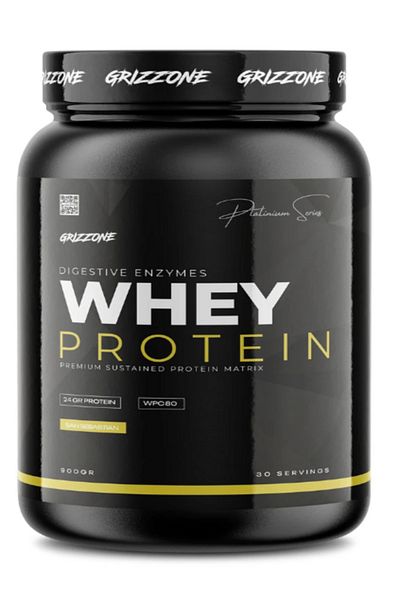 GRIZZONE Grızzy Whey Protein Pro Wpc80 - 900Gr 30 Serve - Lemon Cheescake