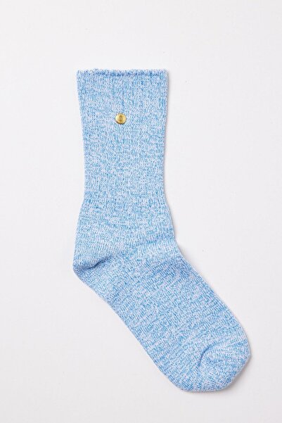 Katia&Bony Zımbalı Mavi Melanj Soket Çorap