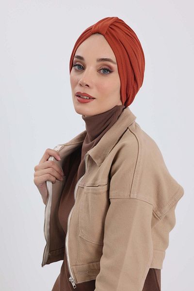 Aisha's Design Winter Bonnet - Front Belt Detail, B-68Rb