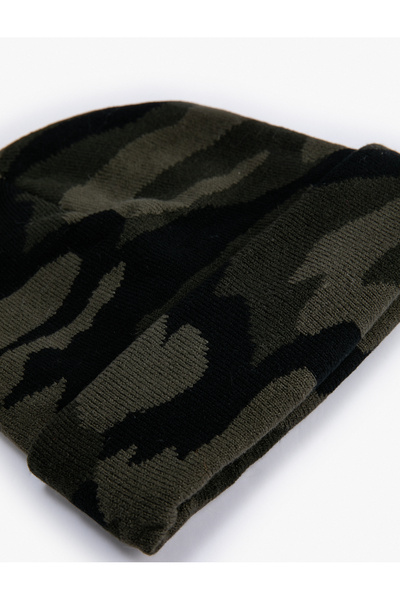 Koton Камуфляжна шапочка Orgu складна детальна різнокольорова