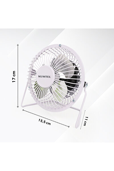 KUMTEL 4'lü Masaüstü USB Fan