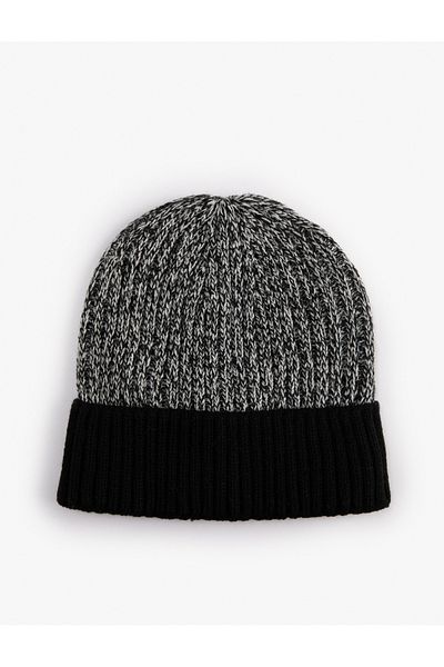 Koton Wrapped Beret with Fold Detail