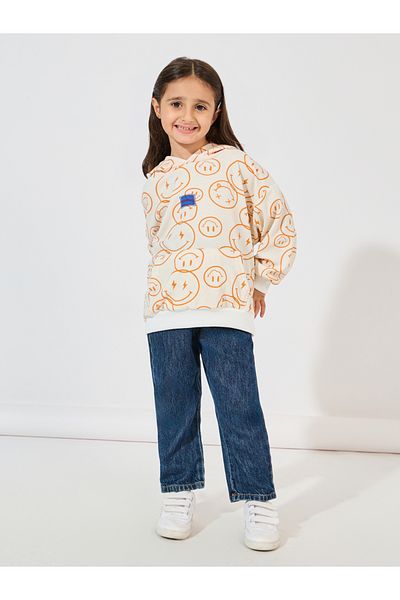 Styli All Over Smile Printed Hoodie