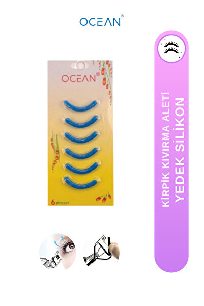 Ocean Kirpik Kıvırma Makinesi Yedek Silikonu 6'lı