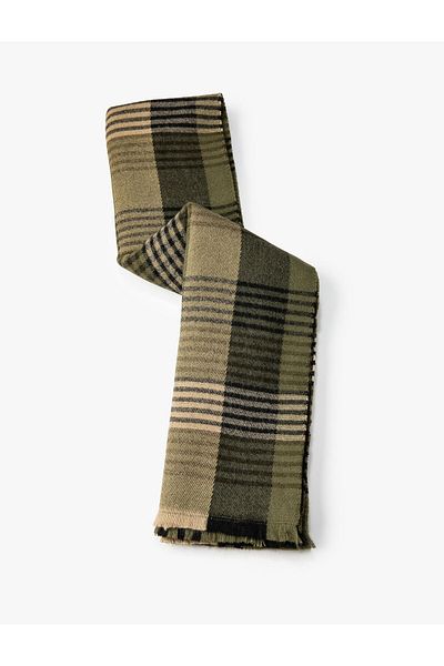 Koton Weft Striped Мека текстура