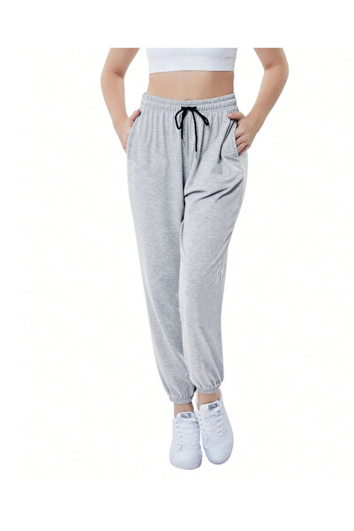 yx yustex sport Γκρι φαρδιά φόρμα jogger