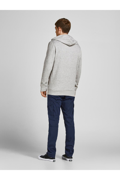 Produkt By Styli Basic Hooded Sweatshirt with Full Zip