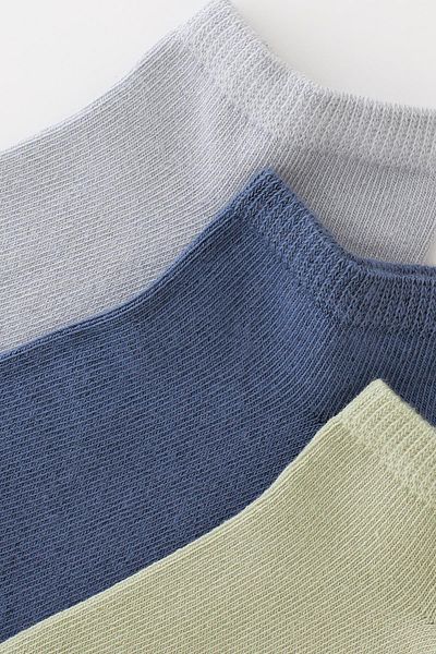 Katia&Bony Set de 3 ciorapi papuci din bumbac pentru copii
