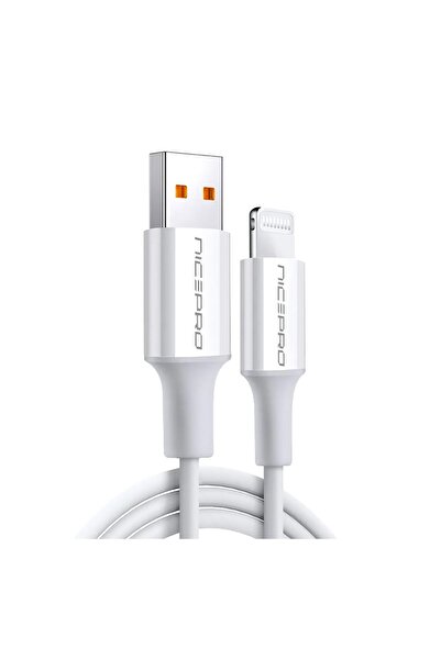NPO UTL12 60W 1.2m TPE USB to Lightning Hızlı Şarj ve Data Kablosu