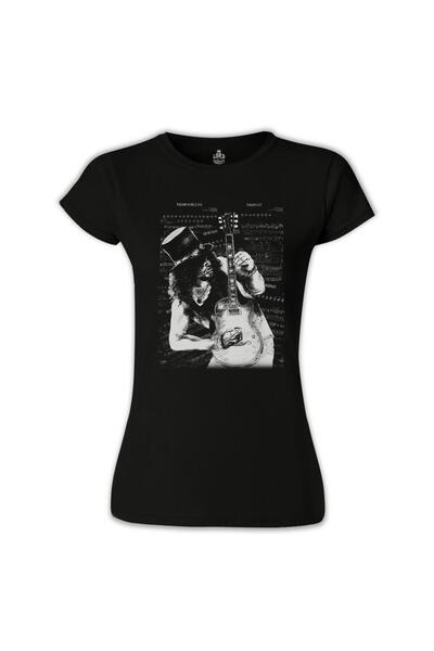 Lord T-Shirt Slash - Guitar Black Women's T-Shirt