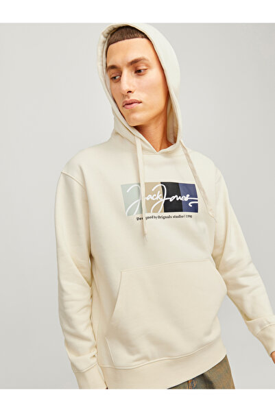 Jack & Jones Дизайн з капюшоном і блоковим принтом