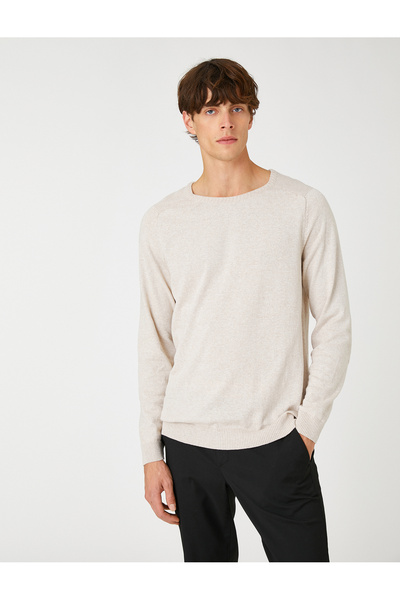 Koton Базовий трикотажний светр з тонкою горловиною