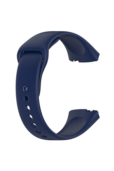 Fibaks Xiaomi Redmi Watch 3 Active Uyumlu Kordon Akıllı Saat Bileklik Kordonu Yumuşak Silikon Kayış