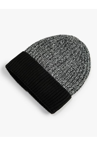 Koton Πλεκτό Beanie Folded Sparkling