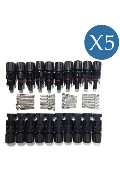 MEXXSUN Solar Konnektör Set (50A -1500V) (50 Adet)