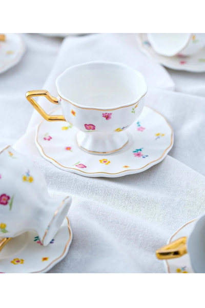 Santara Acar Camilla-Duo 2-Person Coffee Cup Set-90 ml