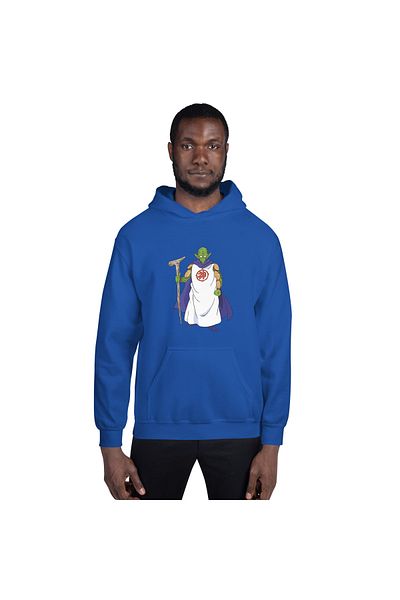 Moda Glo Hanorac unisex cu glugă cu imprimeu Kamisama