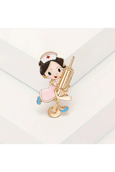 MAURA LIYUZA Hemşire Tasarımlı Broş