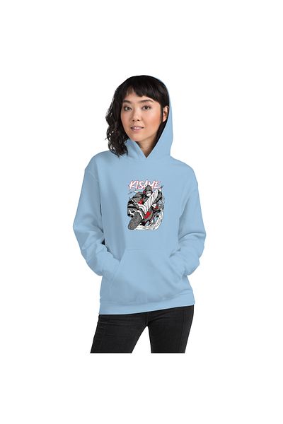 Moda Glo Φούτερ Unisex Kisane με στάμπα με κουκούλα