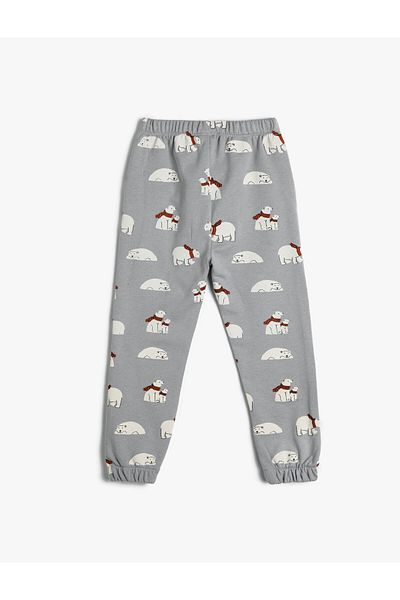 Koton Jogger s potiskem Polar Bear, šest bavlněných tepláků