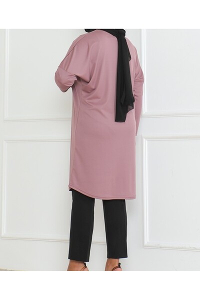 RESPİRO Large Size Comfortable Cut Seasonal Mother Size Dumped Soft Tunic