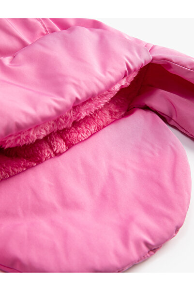 Koton Pilot Hat Double-Sided Ear Flap Fleece Detailed Water Repellent