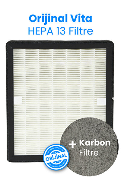 Fakir Vita Hepa 13 + Karbon Filtre Orijinal