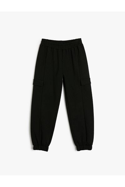 Koton Basic Jogger Sweatpants με δεμένη μέση και τσέπες