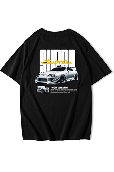 BRZ COLLECTION Μπλουζάκι Unisex Oversize Toyota Supra MK4