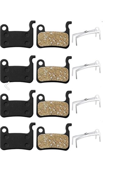 Golden 4 Set Bisiklet Hidrolik Mekanik Disk Kaliper Fren Balatası Bisiklet or...