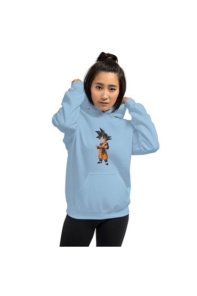 Moda Glo Hanorac unisex cu glugă cu imprimeu Gorten