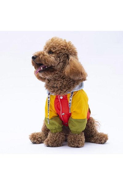 Pawstar Vivid Kauai Dog Coat Dog Raincoat Dog Outfit Dog Dress