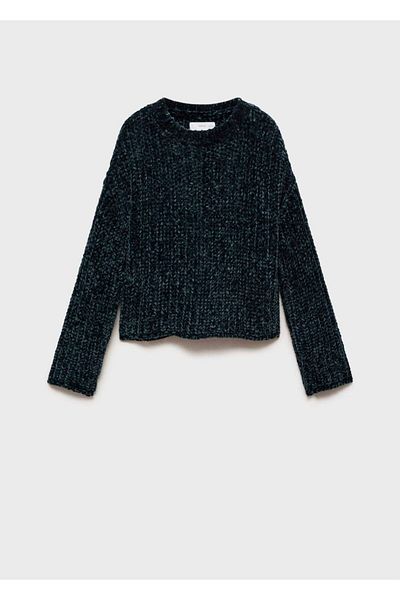 MANGO Kids Sweter szenilowy