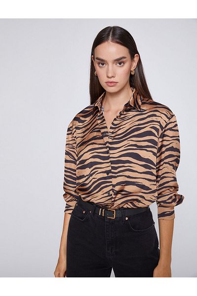 Koton Zebra mintás ing design
