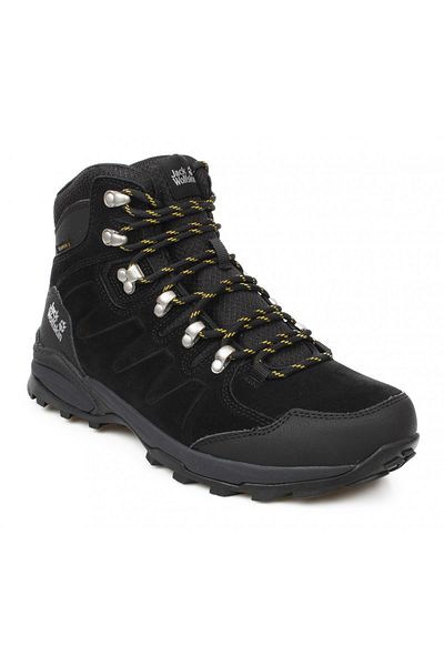 Jack Wolfskin 4049841   Refugio Texapore Mid Black Men's Boots