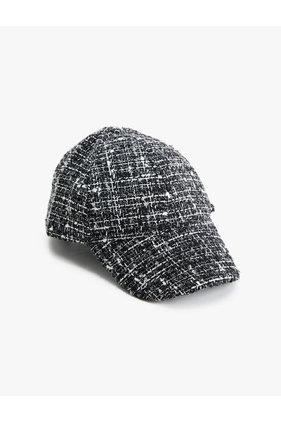 Koton Tweed Winter Hat - X Şahika Ercümen Model Cap